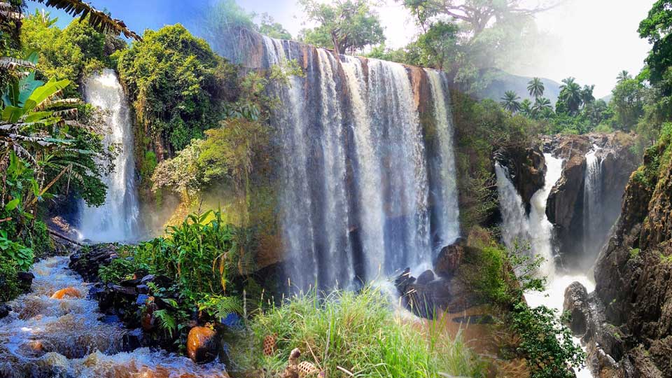 Chutes de la Vina