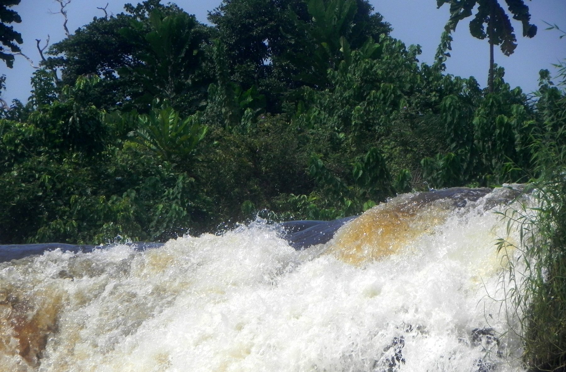 The Lobé Falls, in Kribi.